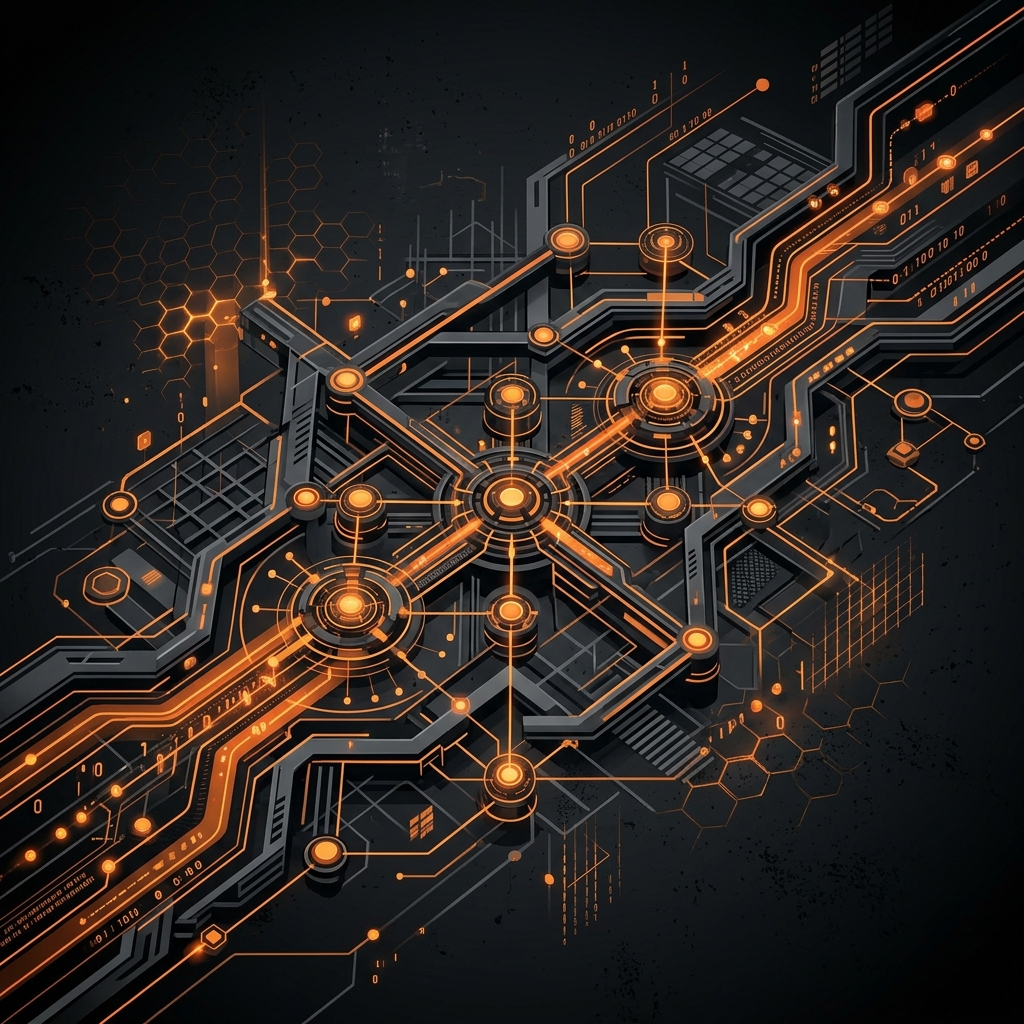 Network Infrastructure Visual